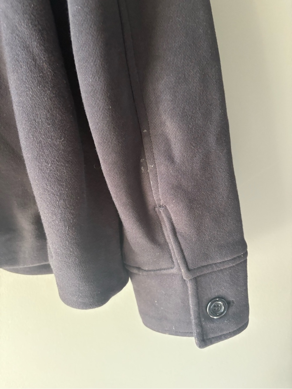 Joe Fresh Black Button Art Jacket Pink Lining Size L Unique Statement Coat - Picture 11 of 12